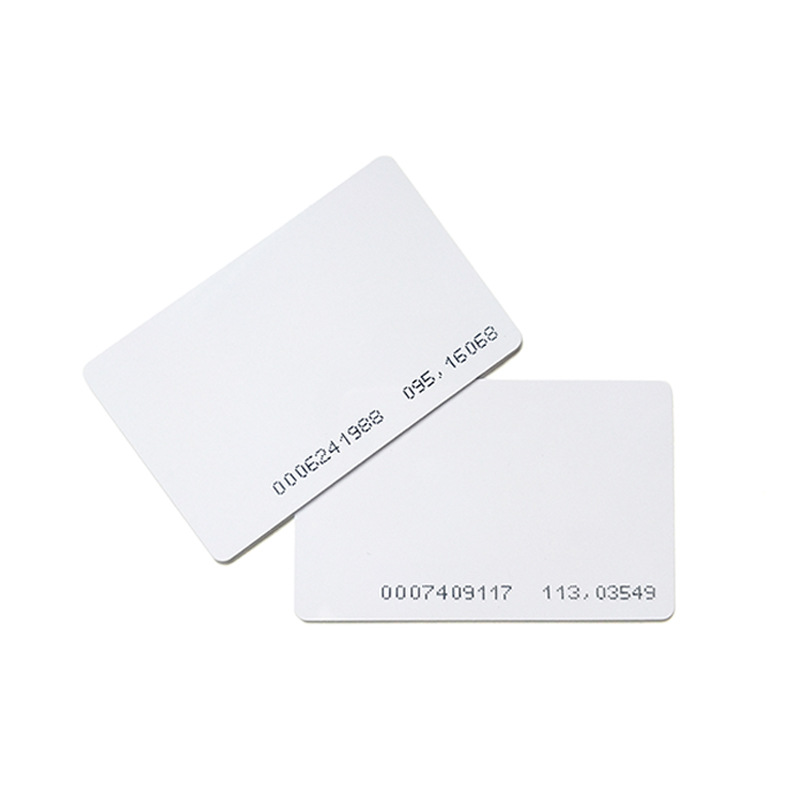 TK4100非接触式ID白卡批发TK4100智能芯片卡厂家2